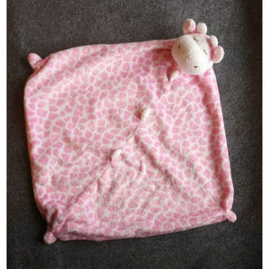 Angel Dear Giraffe Plush Pink Spotted Lovey Security Blanket Missing Tag Soother